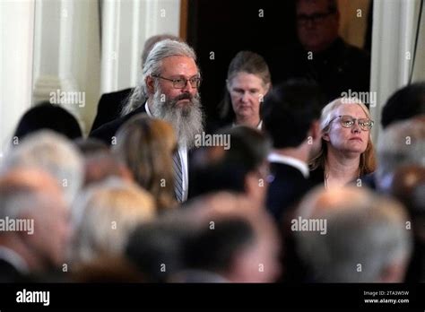 Amy Carter and her husband John Joseph "Jay" Kelly arrive before a tribute service for former ...