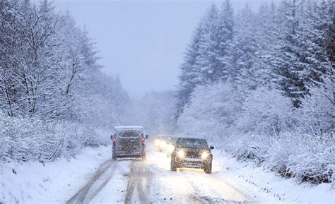 Northern Ireland snow and ice closes schools and roads - in pictures ...