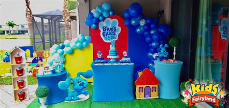 Blue's Clues Decoration | Blue's clues birthday party, 2nd birthday party for boys, 2nd birthday ...