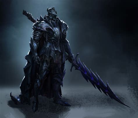 ArtStation - a black knight