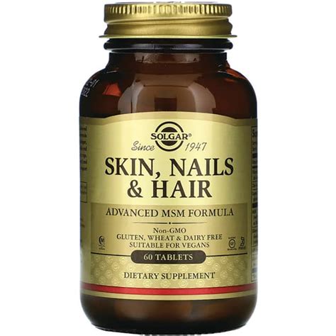 Solgar Skin, Nails & Hair 60 Tabs - Swanson Health Products