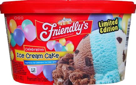 On Second Scoop: Ice Cream Reviews: Friendly's Celebration Ice Cream ...