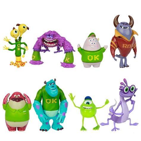 Eight family large monster university doll toys cartoon monsters ...