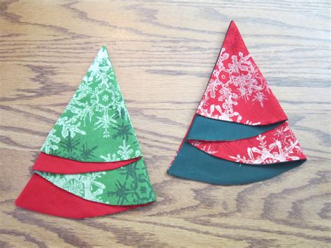 Just Quilt It: Christmas Tree Napkins