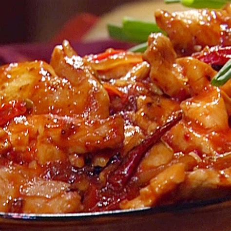 Sweet and Hot Pepper Chicken, Asian-Style | Recipe | Food network ...