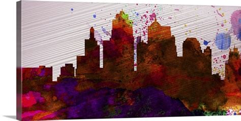 Kansas City Skyline Wall Art, Canvas Prints, Framed Prints, Wall Peels ...