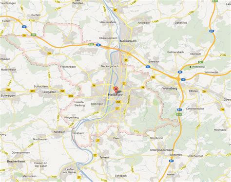 Heilbronn Map - Germany