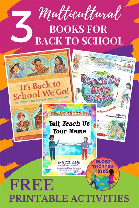 Multicultural Books for Back to School | Multicultural books, Geography for kids, Classroom books