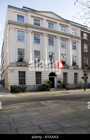 Swiss Embassy London Stock Photo - Alamy