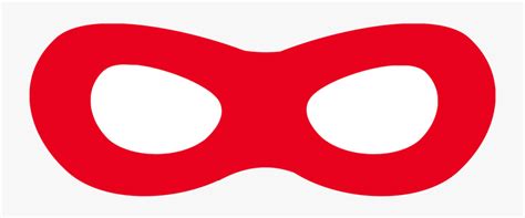 Red Superhero Mask Printable , Free Transparent Clipart - ClipartKey