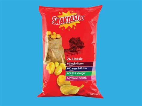 SNAKTASTIC(R) 24 Pack Variety Crisps - Lidl — Northern Ireland - Specials archive | Prawn ...