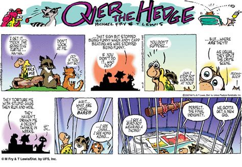 Over The Hedge - Over The Hedge (Original comic strip) Photo (21804482) - Fanpop