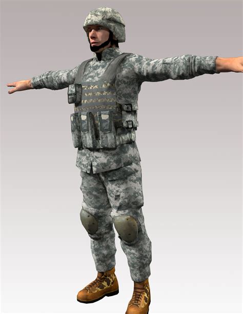 Soldier Free 3D Models Blender - .blend download - Free3D