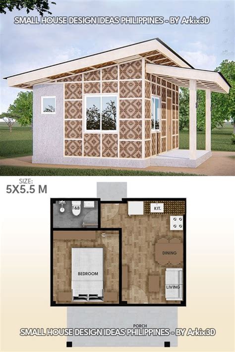 Half Amakan House Design With Floor Plan - Design Talk