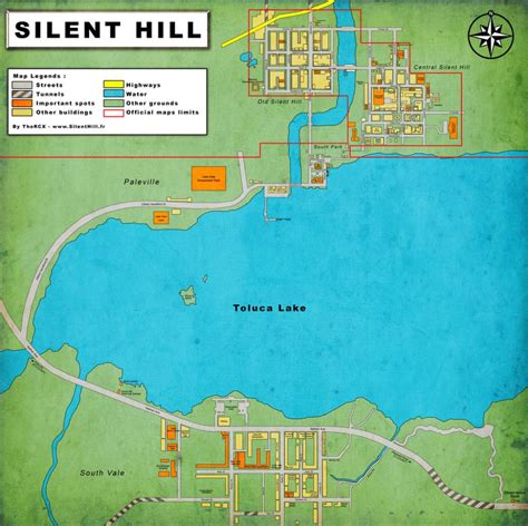 Карта silent hill 1