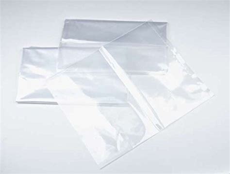 Amazon.com: 12" x 18" 1 mil. - Clear Plastic Flat Open Poly Bag (100 Pack) | MagicWater Supply ...