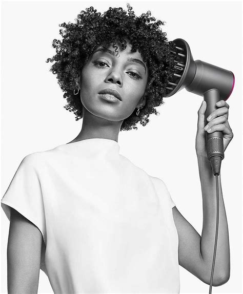 Dyson Supersonic Hair Dryer, Smoothing Nozzle, 3 Precise Speed Settings, Re-Engineered Diffuser ...