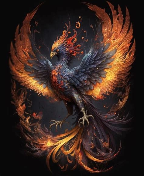 Pin by Phil Carley on Phoenix in 2023 | Phoenix bird art, Fantasy art ...