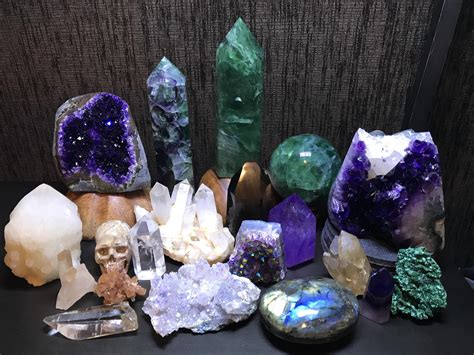 Crystal collection is still growing. Here are some of my favorites. : r/Crystals