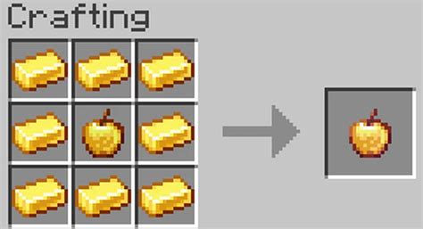 Simple Enchanted Golden Apple Recipe 1.20x-1.20.1x Minecraft Data Pack