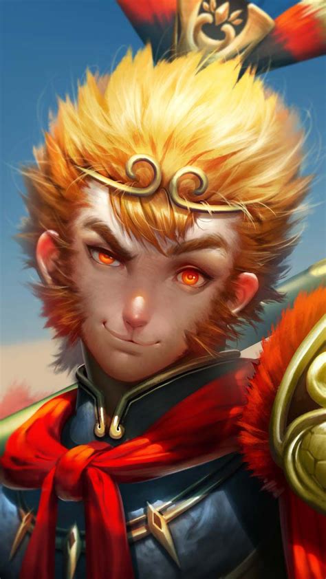 Sun Wukong | Monkey king, Cartoon monkey, King drawing