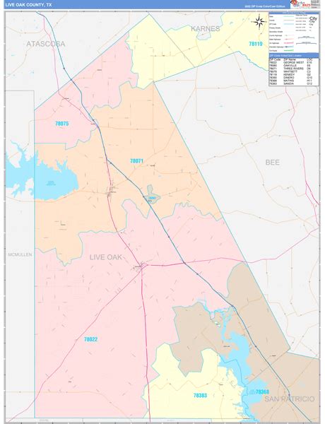 Map Books of Live Oak County Texas - marketmaps.com