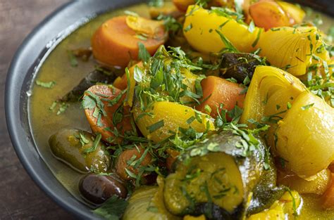 Hearty Vegetable Tagine - Vegan Recipe