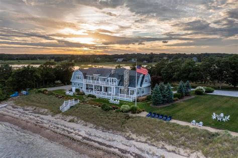 Luxury Seaside Estate with Private Beach, Oceanfront, Mattapoisett ...