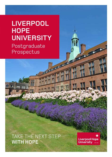 Liverpool Hope University Postgraduate Prospectus by Liverpool Hope ...