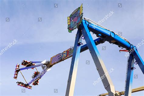 Rides Attractions Winter Wonderland Which Open Editorial Stock Photo - Stock Image | Shutterstock