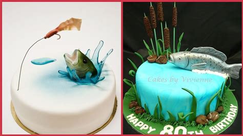 Top 10!Fish Birthday Cake Design Ideas For Your Birthday/Fish Cake For Kids - YouTube