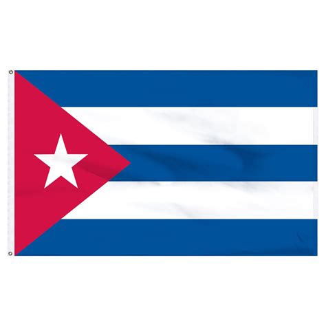 Printable Cuban Flag - Printable Templates