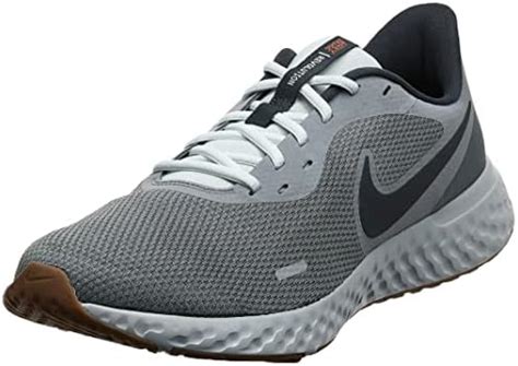 Nike Men Revolution 5 Running Shoe, Smoke Grey/Dark Smoke Grey-Photon DUSt-Metallic Copper-Gum ...