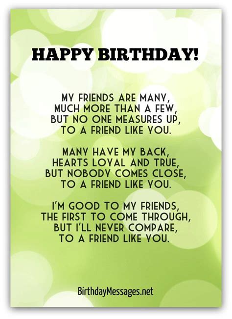 happy birthday best friend poem funny - Kori Varner