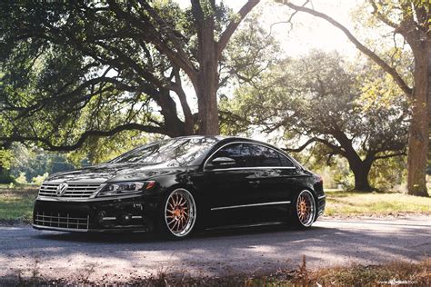 Elegant Black VW CC Slightly Transformed with Exterior Goodies | Vw cc, Volkswagen passat cc ...