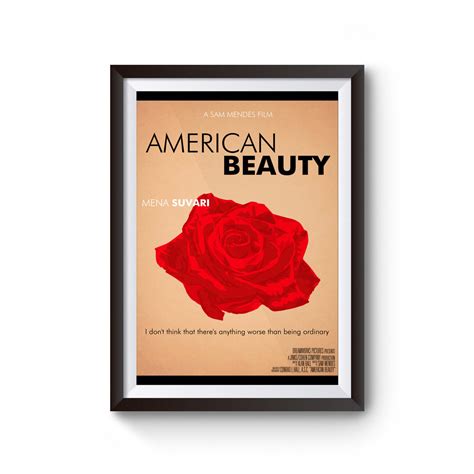 American Beauty Movie Poster