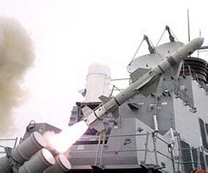 Navy, Boeing test new Harpoon missile variant