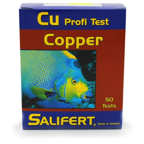 Copper Test Kit (50 Tests) - Salifert - SaltwaterAquarium.com