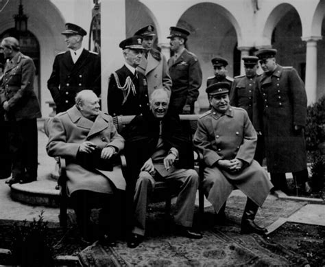 Public Domain: WWII: Big Three at Yalta (NARA) | Flickr - Photo Sharing!