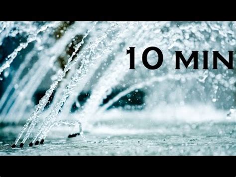 Water Fountain Sound Effect | 10 Minute | HQ - YouTube