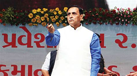 Vijay Rupani tells govt schools to perform better than private schools in Gujarat