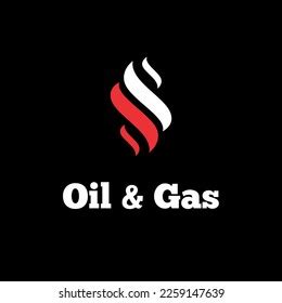 Oil Gas Logo Design Template Icon Stock Illustration 2259147639 | Shutterstock