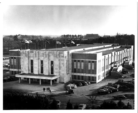 Exterior view of the William Neal Reynolds Coliseum on day of ...