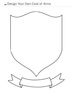 Printable Coat Of Arms Template - prntbl.concejomunicipaldechinu.gov.co