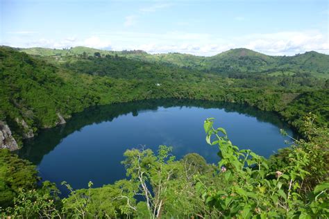 crater lakes in kibale national park - kibale forest park crater lakes