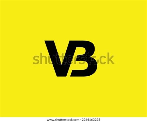 Vb Logo Design Vector Template Stock Vector (Royalty Free) 2264163225 | Shutterstock