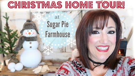 CHRISTMAS HOME TOUR FARMHOUSE STYLE! - YouTube