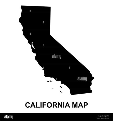 California map shape, united states of america. Flat concept icon symbol vector illustration ...