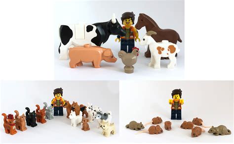 Lego 5 Dark Brown Sitting Bear Cub Minifigure Not Included Animal Pet ...