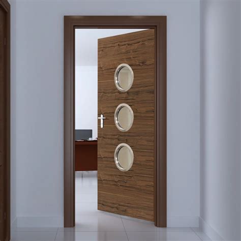 Stylish and Safe Fernor Walnut Veneer Fire Door - 30 Minute FC